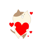 蝶ネクタイをつけたねこ（個別スタンプ：40）