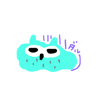 あおいフクローくん（個別スタンプ：4）