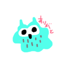 あおいフクローくん（個別スタンプ：5）
