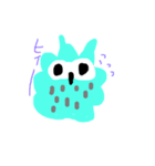 あおいフクローくん（個別スタンプ：6）