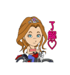 プリンセス挨拶（個別スタンプ：6）