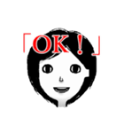 その女、ヘビー級女子（個別スタンプ：6）