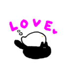 くろねことおばけ2（個別スタンプ：20）