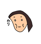 髪のとがった女の子（個別スタンプ：9）