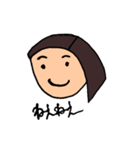 髪のとがった女の子（個別スタンプ：12）