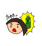 髪のとがった女の子（個別スタンプ：27）