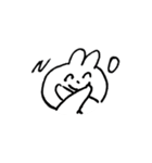zigzag うさぎ（個別スタンプ：2）