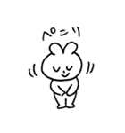 zigzag うさぎ（個別スタンプ：6）