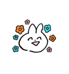 zigzag うさぎ（個別スタンプ：8）
