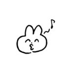 zigzag うさぎ（個別スタンプ：22）