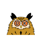 ミミズクのミミ助（個別スタンプ：2）