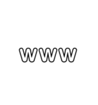 一言、一文字スタンプ（個別スタンプ：8）