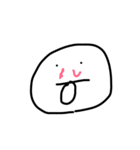 わたぼーが書いた絵（個別スタンプ：9）