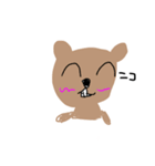 やさしいくまスタンプ（個別スタンプ：8）