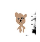 やさしいくまスタンプ（個別スタンプ：12）