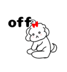 マルチーズ！ティアラ 1（個別スタンプ：37）