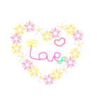 可愛い一言挨拶❤️（個別スタンプ：1）