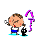 三つ編みおっさん（個別スタンプ：24）