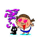 三つ編みおっさん（個別スタンプ：40）