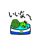 缶詰マリモのまり男くんとまり子ちゃん（個別スタンプ：16）