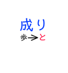 将棋用語スタンプYuitti（個別スタンプ：3）