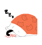 赤いリボンのくろねこさん（個別スタンプ：9）