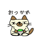 ぶーたれ猫の日常（個別スタンプ：1）