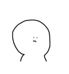 無表情じゃないよ(ヒト)（個別スタンプ：3）