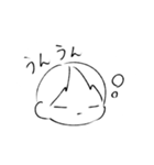 めんどくさい時用です（個別スタンプ：18）