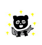 黒くまクロちゃんとお寿司の仲間たち（個別スタンプ：17）