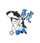 オルカメン スタンプ（個別スタンプ：8）