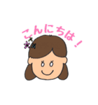 男の子と女の子のきもち（個別スタンプ：2）