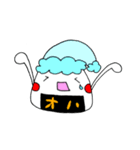 「お」から始まるおにぎりスタンプ（個別スタンプ：3）