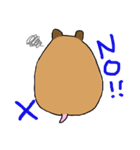 キンクマ  ハムスターさん（個別スタンプ：2）