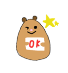 キンクマ  ハムスターさん（個別スタンプ：3）