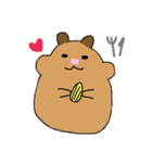 キンクマ  ハムスターさん（個別スタンプ：5）