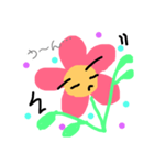 ほのぼのフラワー❁⃘（個別スタンプ：4）