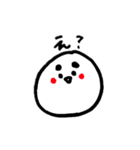 まゆげのお返事（個別スタンプ：5）