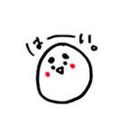 まゆげのお返事（個別スタンプ：8）
