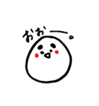 まゆげのお返事（個別スタンプ：9）