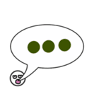 吹き出しのカラフルでか文字（個別スタンプ：37）