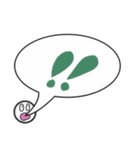 吹き出しのカラフルでか文字（個別スタンプ：38）