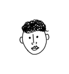 変ないきもの、時々人間。（個別スタンプ：7）