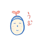 "あかあお"さんたち（個別スタンプ：8）