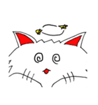パーカーを着たねこ（個別スタンプ：4）