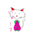 パーカーを着たねこ（個別スタンプ：6）