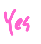 分かりやすい英語stamp（個別スタンプ：3）