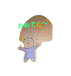 かわいい手描きスタンプ（個別スタンプ：5）