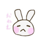 うさぎのうささ（個別スタンプ：3）