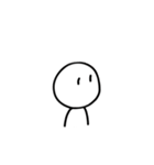 ちょっと辛辣なゆる関西弁のほわいとくん（個別スタンプ：2）